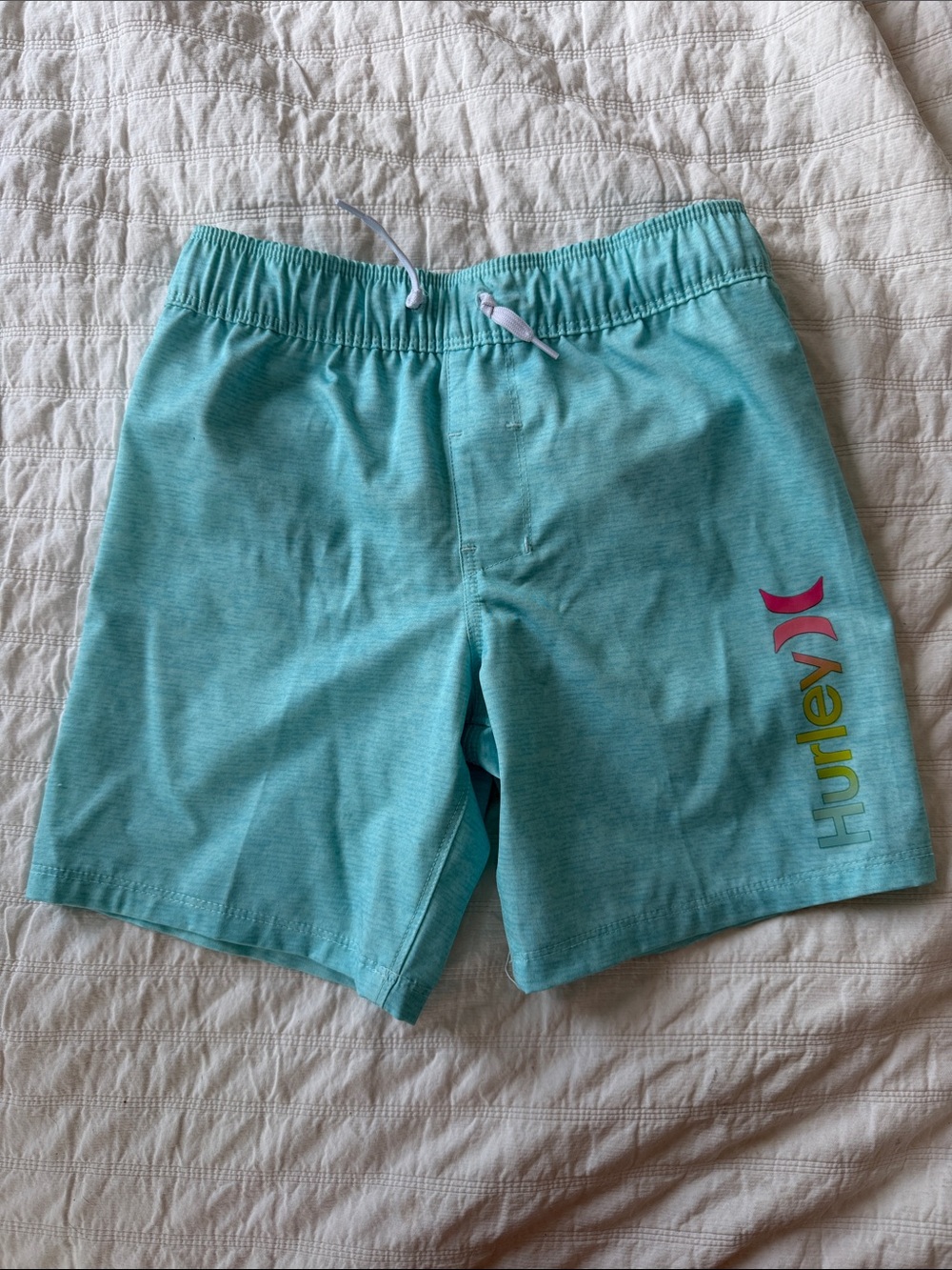 Hurley Aqua Swim Shorts with Multicolor Logo